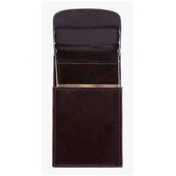 Etui pentru vizit carte  Arizona - piele naturala - luciu subtil - 10 -5x6 -5x1 -5cm