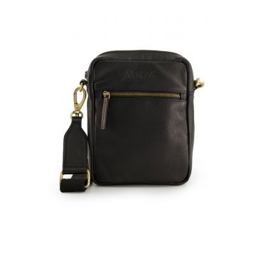 Geanta crossbody din piele naturala