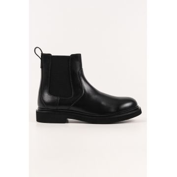 Ghete din piele - Negru