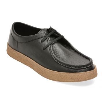 Mocasini GRYXX negri, M71802, din piele naturala