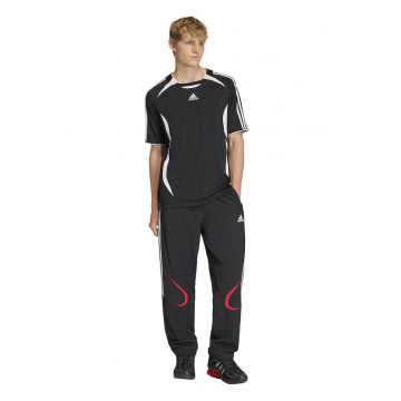 Pantaloni de trening cu benzi contrastante TeamGeist - Alb/Negru
