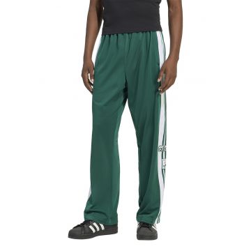 Pantaloni de trening cu capse laterale Adibreak - Verde aquamarin