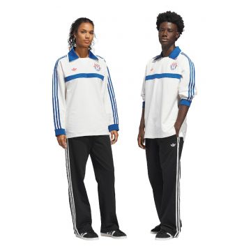 Pantaloni de trening cu croiala dreapta - pentru baseball - Alb/Negru