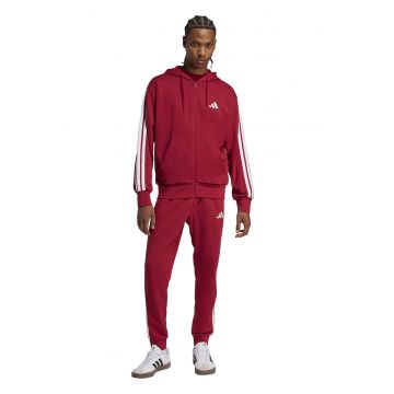Pantaloni de trening cu logo si snur - Rosu