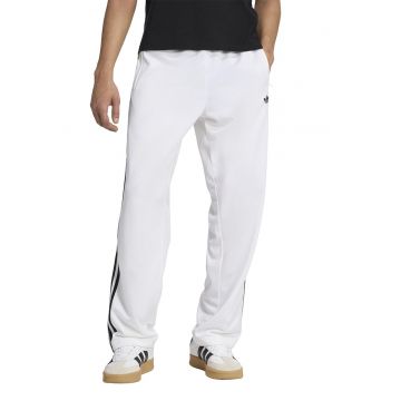 Pantaloni de trening cu talie elastica Firebird - Negru/Alb optic