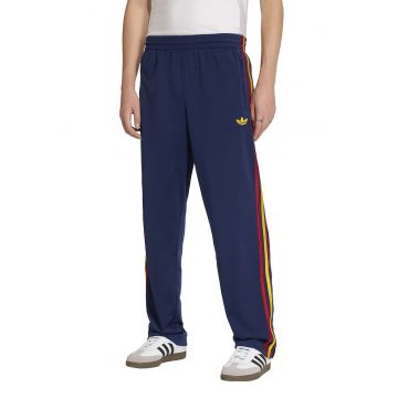 Pantaloni de trening cu talie elastica Firebird - Rosu/Albastru inchis/Galben sofran