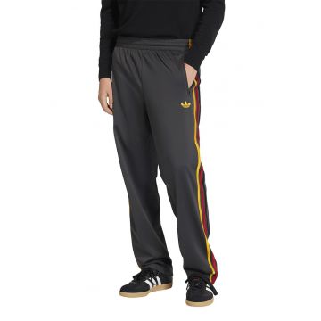 Pantaloni de trening cu talie elastica Firebird - Rosu/Galben sofran/Gri inchis