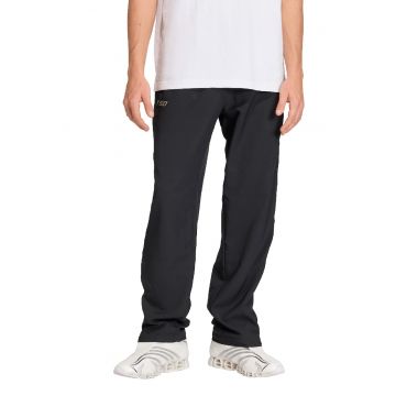 Pantaloni lejeri de trneing cu talie medie F50 - Negru