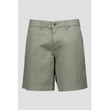 Pantaloni scurti chino cu croiala relaxed-fit - Verde feriga