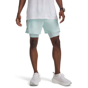 Pantaloni scurti cu aspect 2in1 pentru alergare Launch 5
