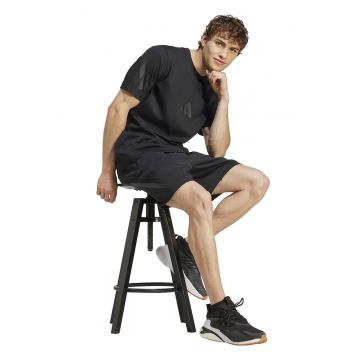 Pantaloni scurti cu buzunare - Negru