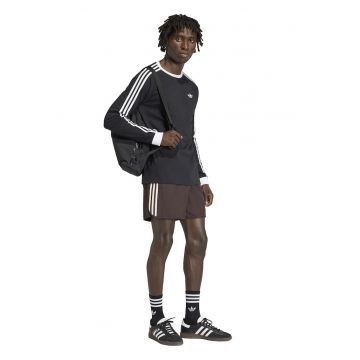 Pantaloni scurti cu logo si buzunare laterale Sprinter - Alb/Maro
