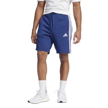 Pantaloni scurti din amestec de bumbac - Alb/Albastru