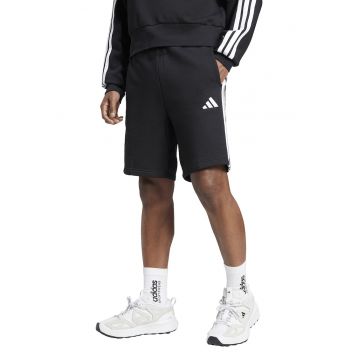 Pantaloni scurti din amestec de bumbac - Alb/Negru