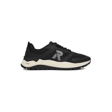 Pantofi barbati -  sneakers - confortabili - negru - textil -