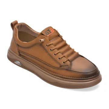 Pantofi sport BITE THE BULLET maro, 78732, din piele naturala