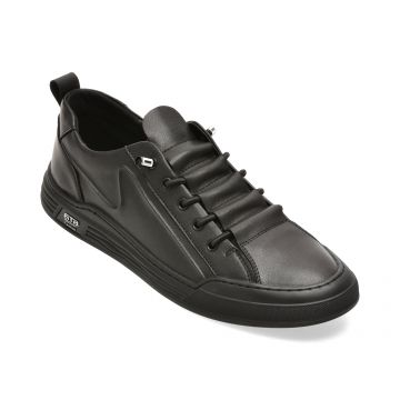 Pantofi sport BITE THE BULLET negri, 8507, din piele naturala