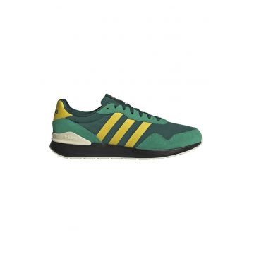 Pantofi sport Run 60s cu detalii de piele intoarsa - Galben sofran/Verde englez/Verde feriga