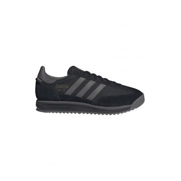 Pantofi sport SL 72 din piele intoarsa si plasa - Negru/Gri
