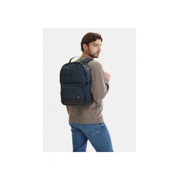 Rucsac  material textil - albastru - One Size INTL