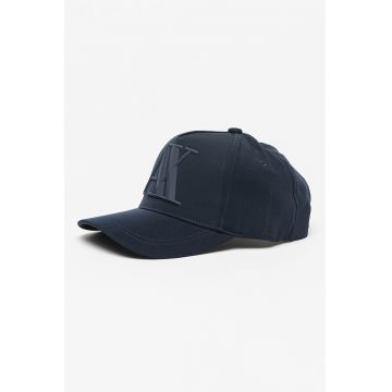Sapca baseball cu monograma in relief - Bleumarin