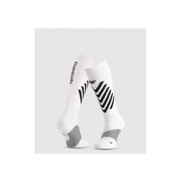 Sosete sport unisex  alb/negru - 45-47 - elastan