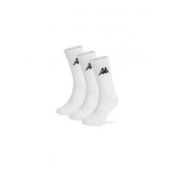 Sosete sport  unisex - alb - set de 3 perechi - 46-48 EU