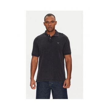 Tricou cu guler polo din bumbac organic