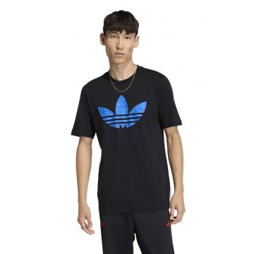 Tricou cu logo GFX - Negru/Albastru