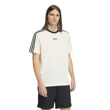 Tricou cu logo - Verde/Negru/Bej