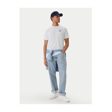 Tricou  din bumbac alb - Alb