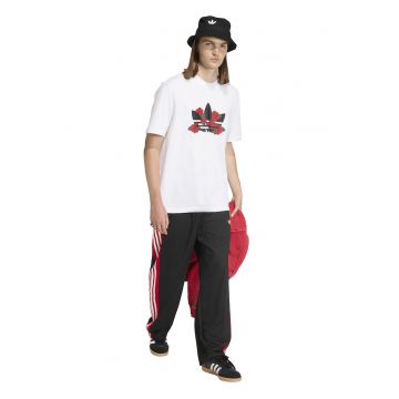 Tricou lejer cu logo GFX - Rosu/Alb/Negru