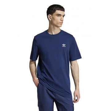 Tricou regular fit din bumbac Trefoil - Bleumarin