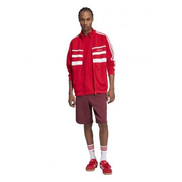 Tricou regular fit din bumbac Trefoil - Rosu vermillion