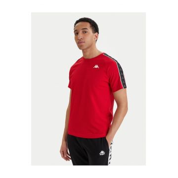 Tricou  slim fit rosu - Rosu