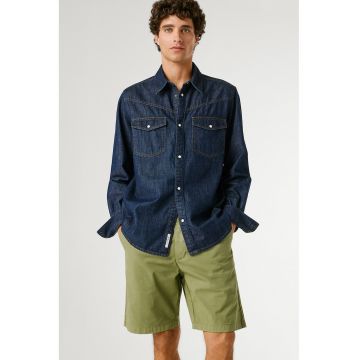 Bermude Chino cu croiala regular-fit - Verde sparanghel