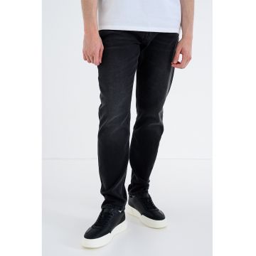 Blugi conici - Negru