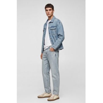 Blugi drepti Vintage - Albastru deschis