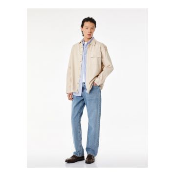 Blugi drepti Vintage - Albastru lavanda