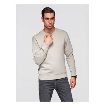 Bluza BASIC uni  OM-SSBN-0271 - Gri deschis