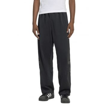 Pantaloni de trening cu capse laterale Adibreak - Negru