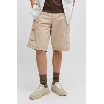 Pantaloni scurti cargo lejeri - Bej