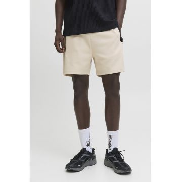 Pantaloni scurti cu buzunare laterale cu fermoar si snur