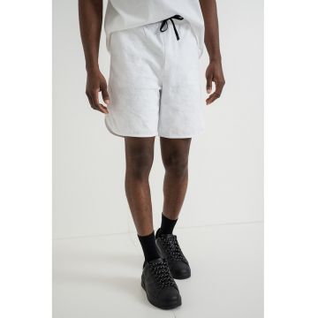 Pantaloni scurti cu logo - Alb optic
