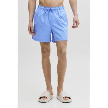 Pantaloni scurti de baie cu buzunare - Albastru