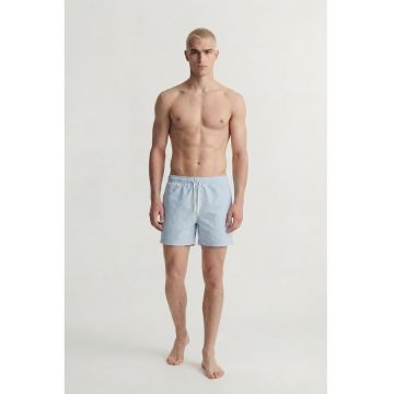 Pantaloni scurti de baie cu snur - Albastru pastel