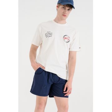 Pantaloni scurti regular fit cu buzunare - Bleumarin