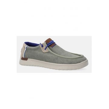 Pantofi casual din material textil cu design slip-on