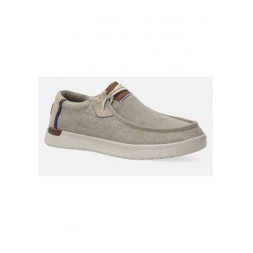 Pantofi casual slip-on din material textil