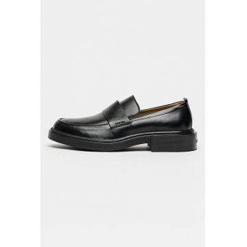 Pantofi loafer din piele - Negru